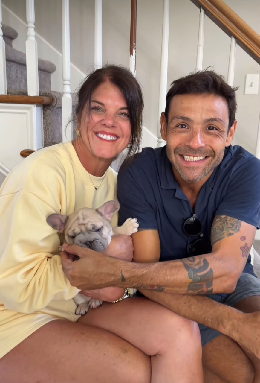 French Bulldog puppy raised in a family home